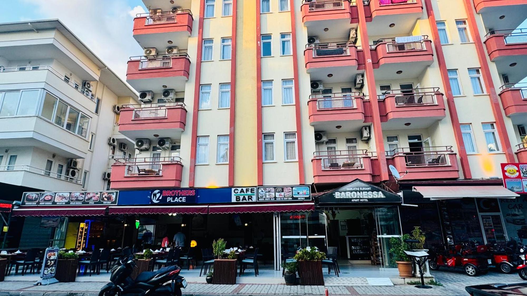 Baronessa Apart Hotel Алания Экстерьер фото